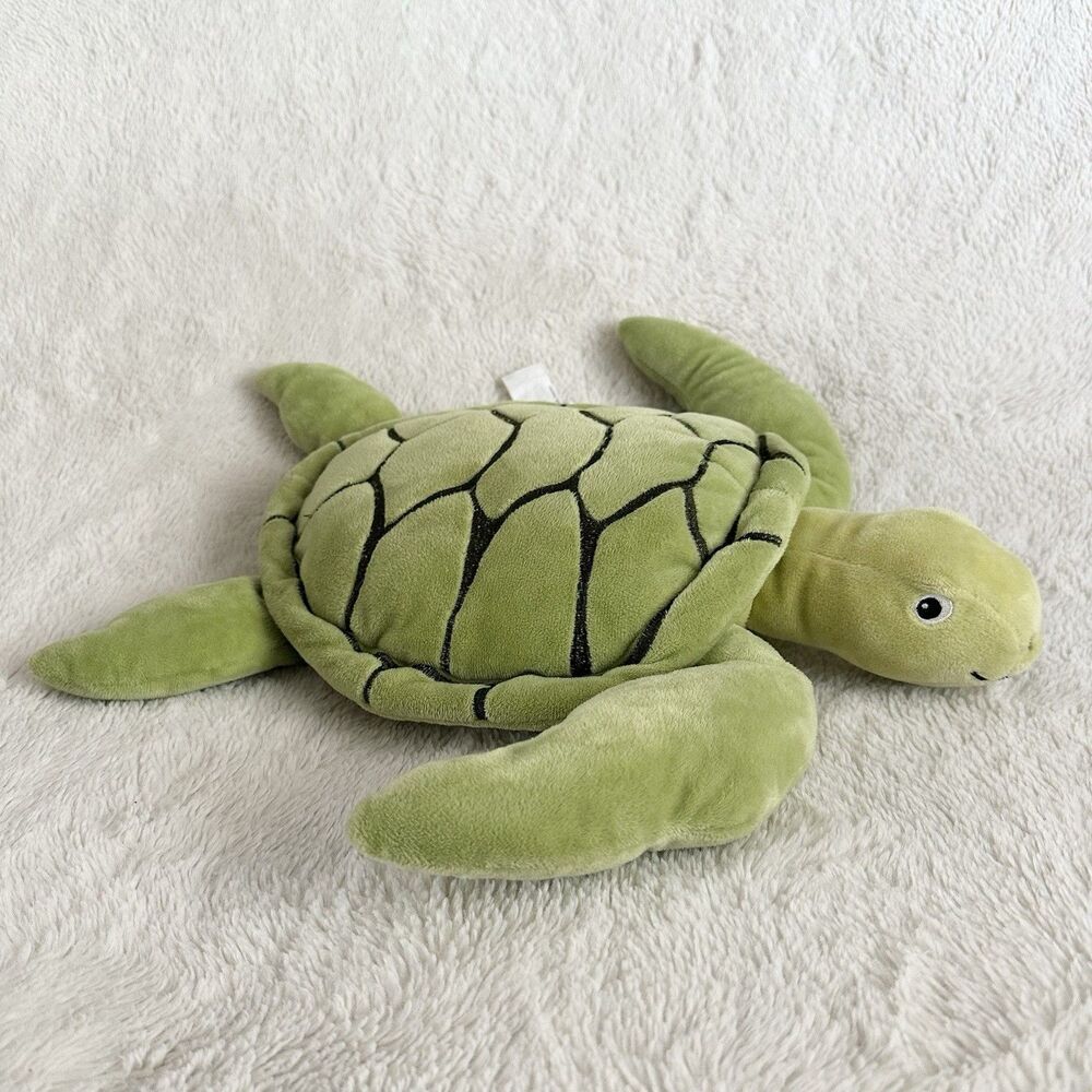 IKEA Blavingad Green Sea Turtle 16”Ocean Plush Stuffed Animal Toy